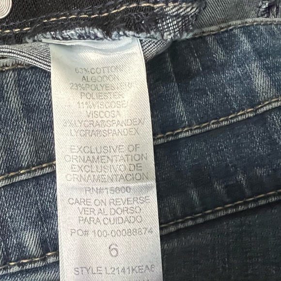 246 Wit & Wisdom Glider High Rise Itty Bitty Boot Mid Blue Artisanal Jean - Picture 13 of 16